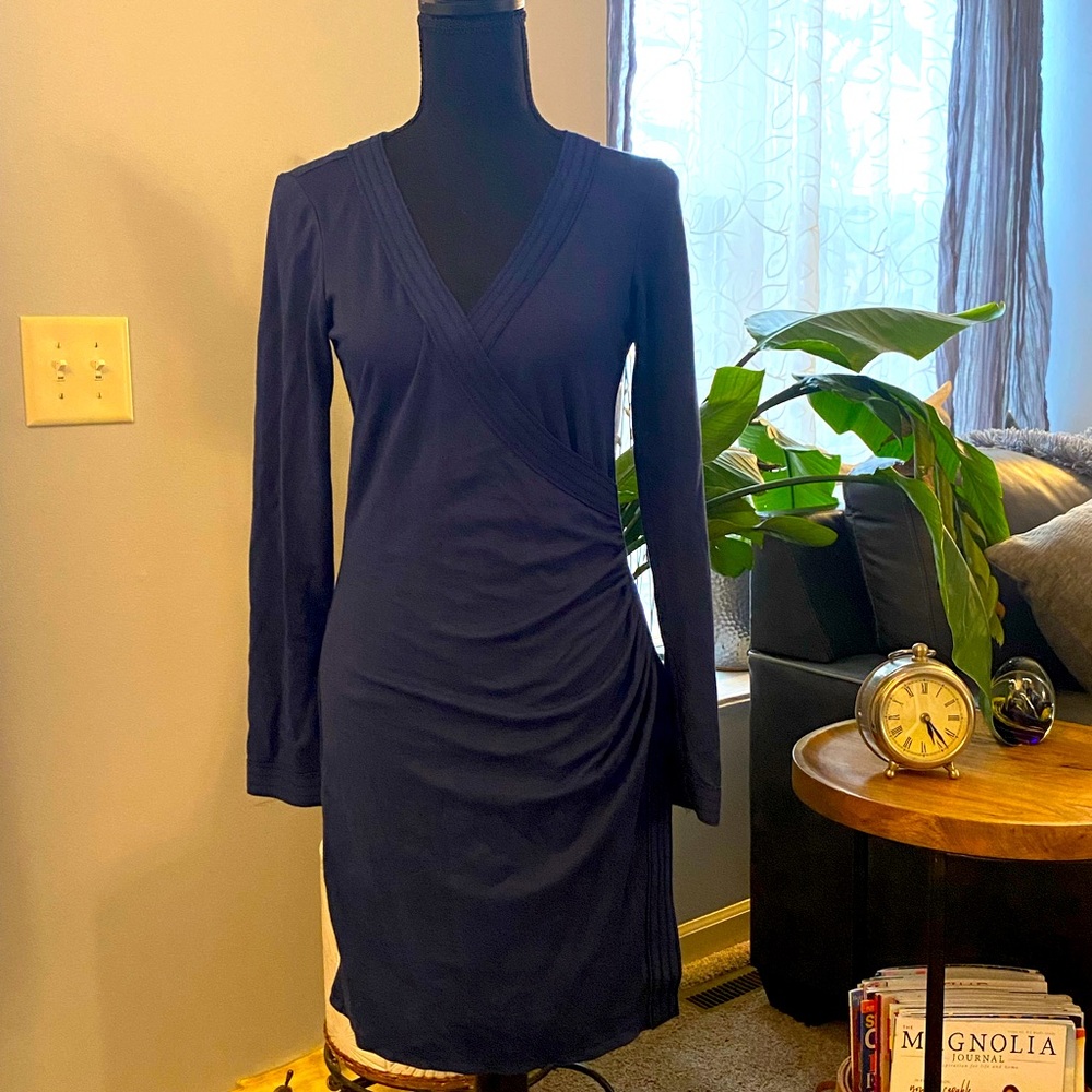 Max Studio navy dress size Medium